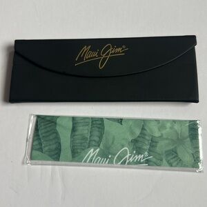 Maui Jim Black Sunglasses / Glasses  Case New